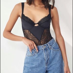 Out from Under Lots of Lace Bodysuit